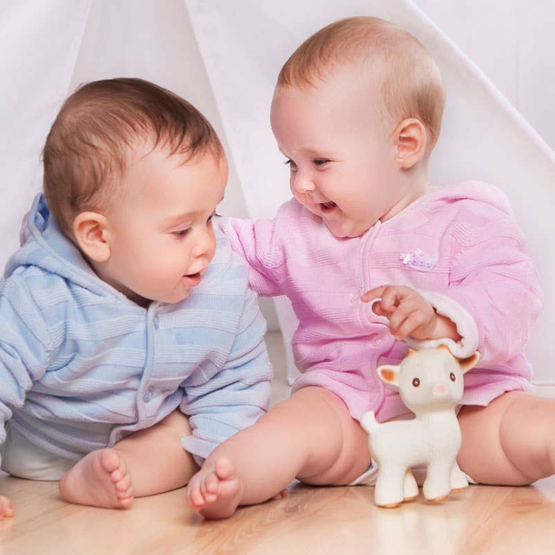 Natural Rubber Toys - Natural Rubber Teether Goat