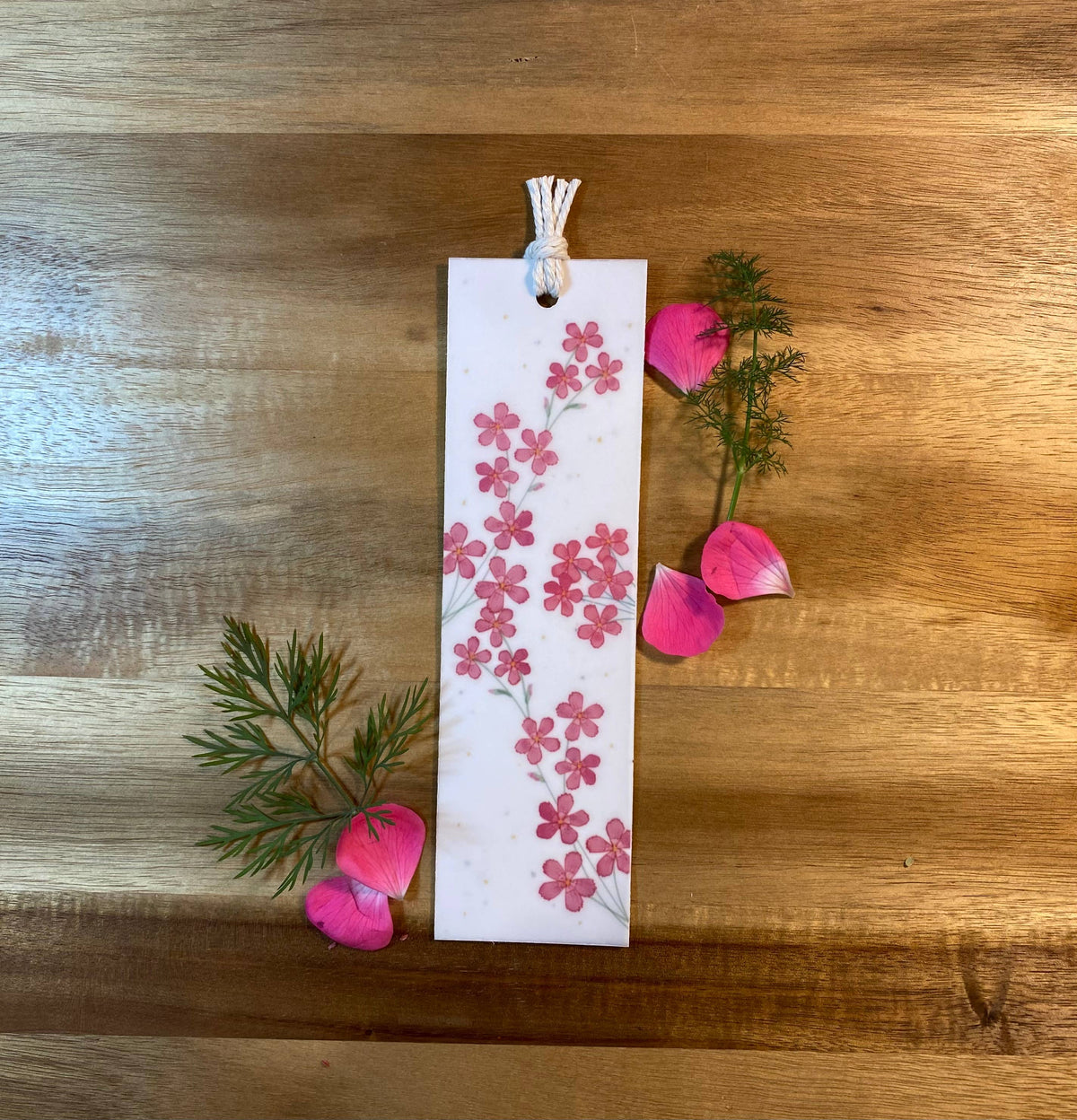 The Raven’s Edge Studio - Plantable Bookmark: 2 in 1 Eco Bookmark, Maiden Pinks