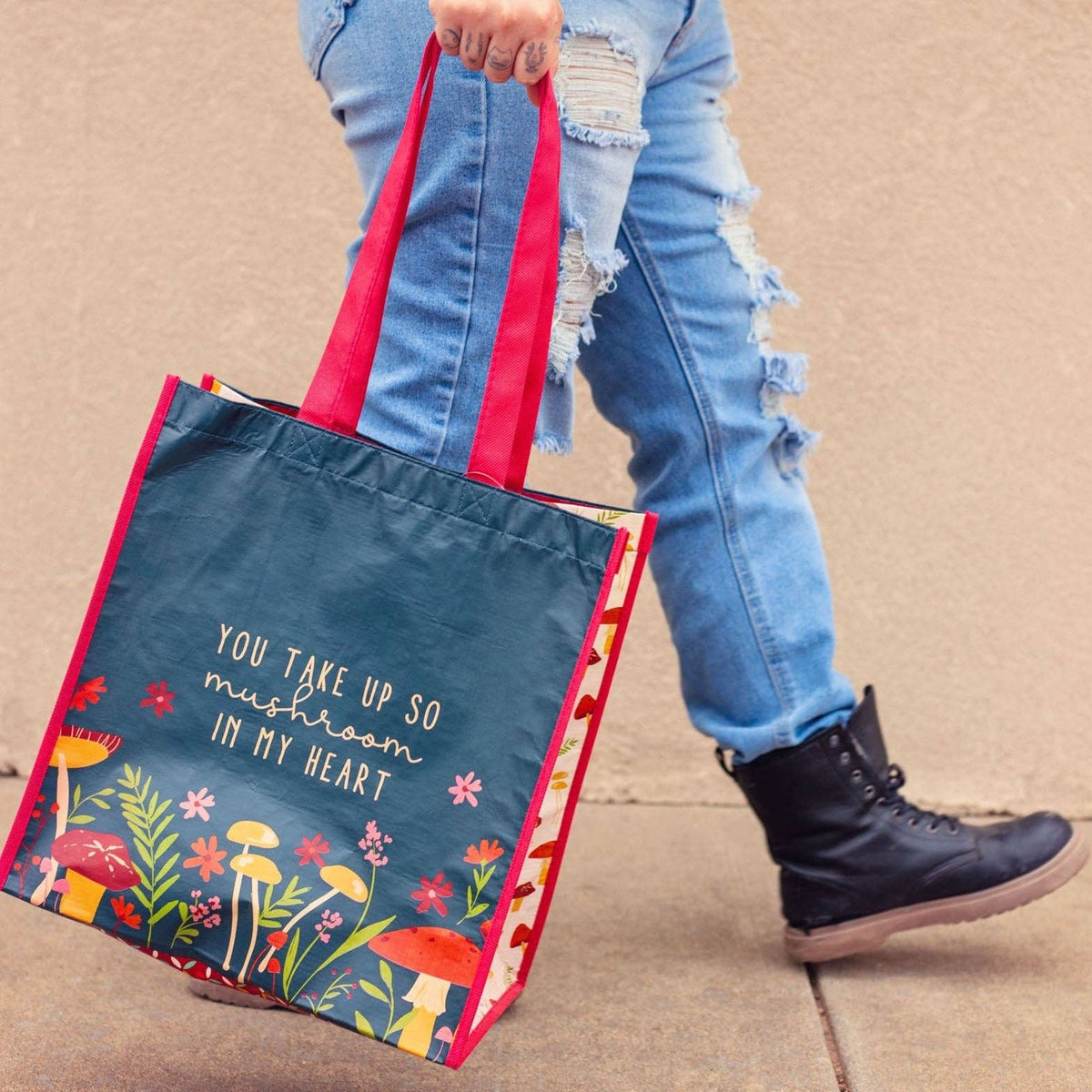 Karma - Great Taste Recycled Large Gift Bag — alternate product image, view 3