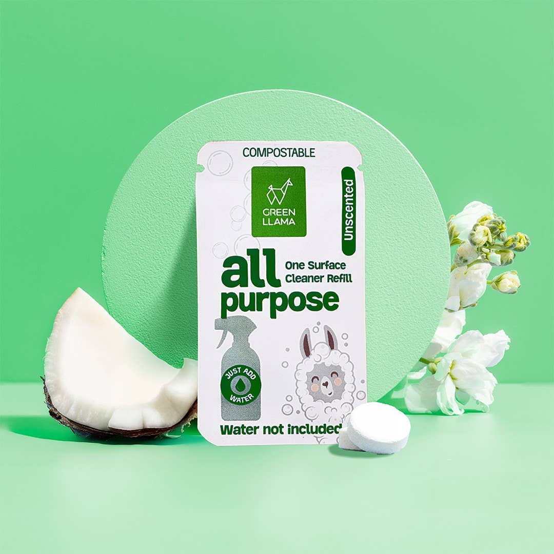 Green Llama - Eco-Friendly All-Purpose FRAG FREE Refill Tablets (15/box)