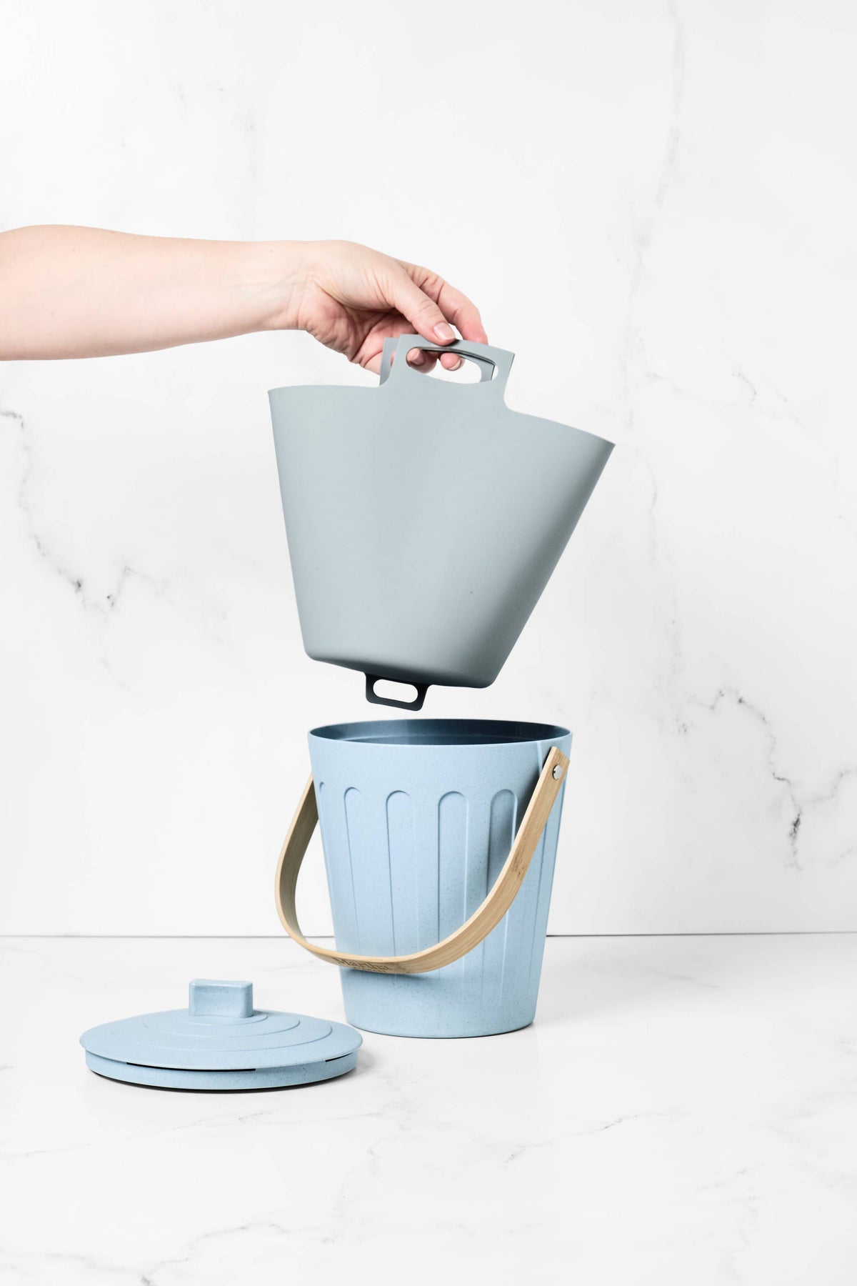 Bamboozle - Compost Bin Liner - Martha Stewart - Dishwasher Safe