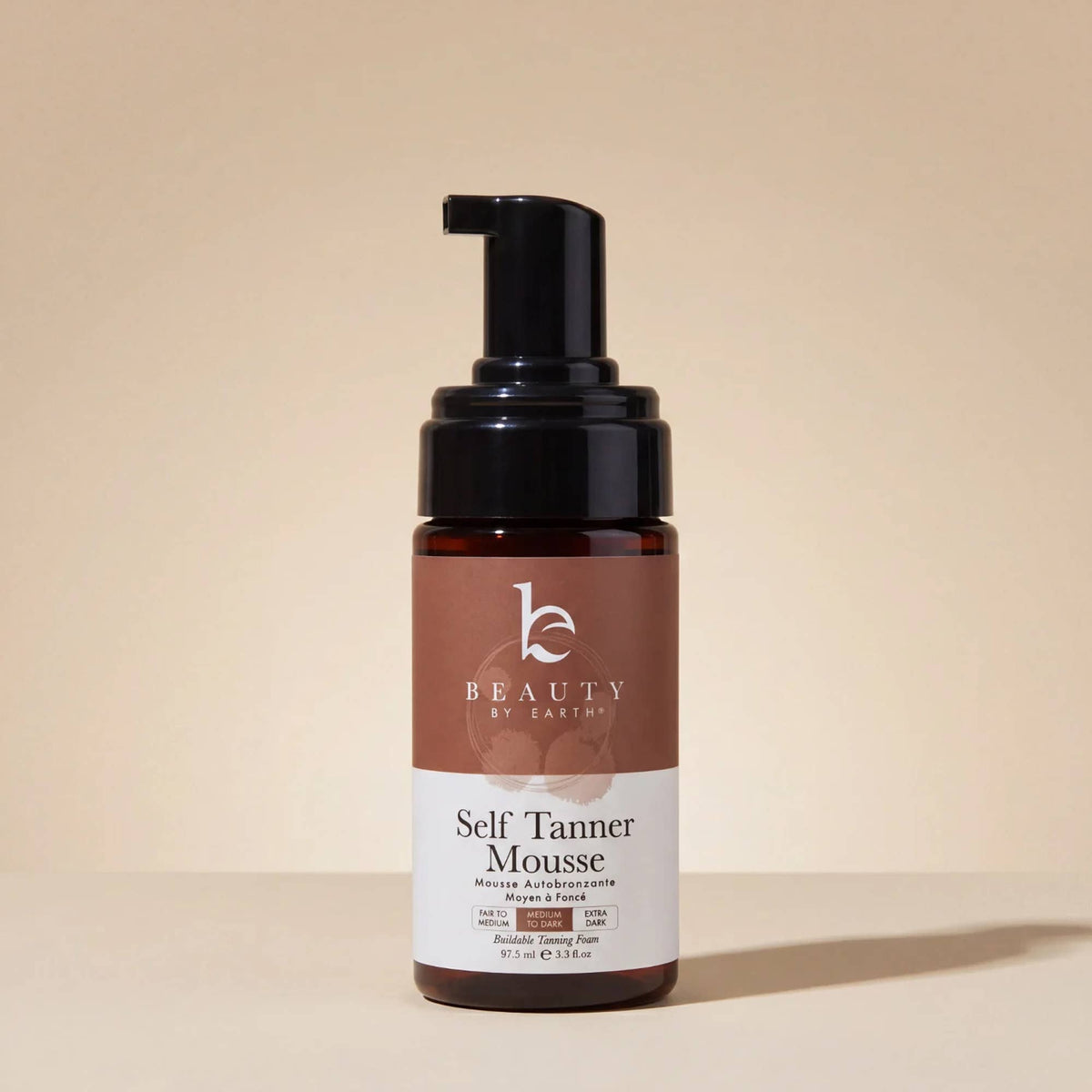 Beauty By Earth - Self Tanner Body Tanning Mousse (3 Shades, 2 Sizes) — alternate product image, view 4