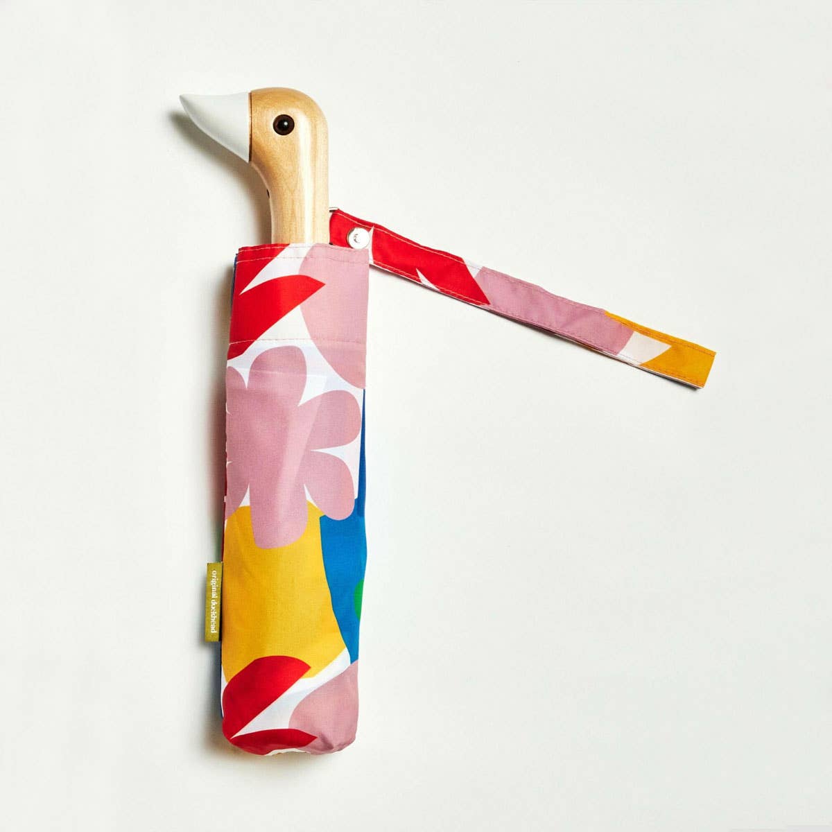 Original Duckhead USA - We ship from USA - Matisse Multi-Colored Print Eco-Friendly Duckhead Umbrella — alternate product image, view 4