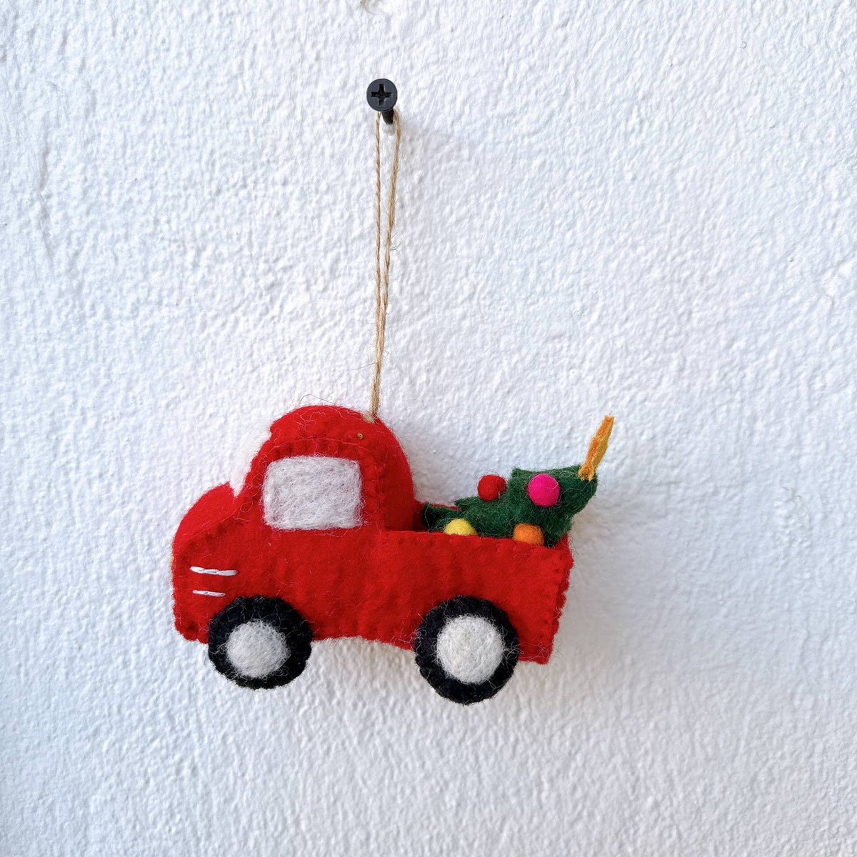Ganapati - 2026 Pickup Truck with Christmas Tree Ornament — alternate product image, view 5