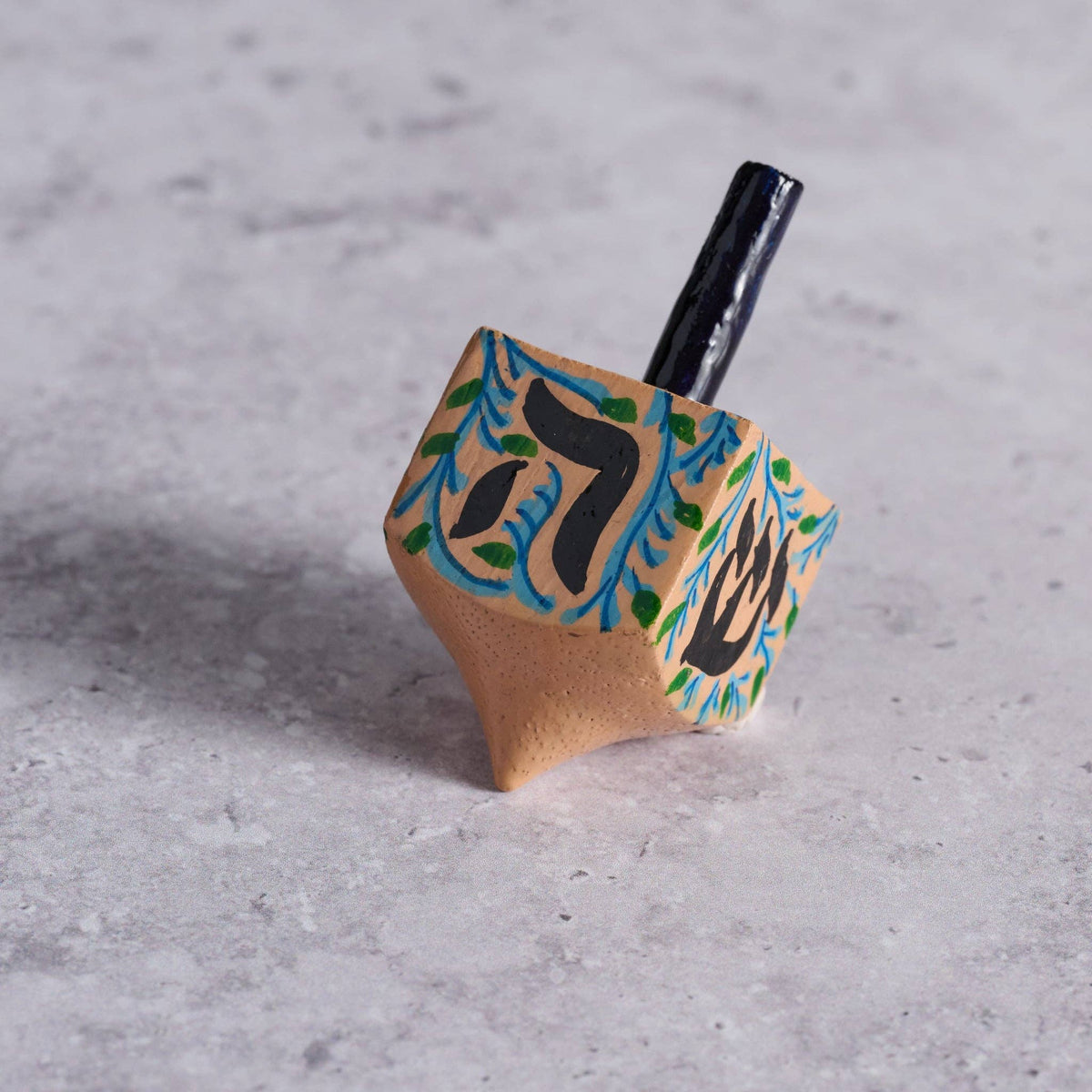 Ten Thousand Villages - Painted Wood Dreidel