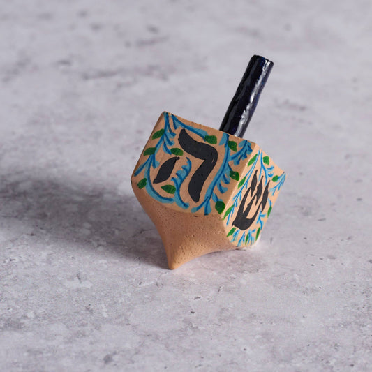 Ten Thousand Villages - Painted Wood Dreidel