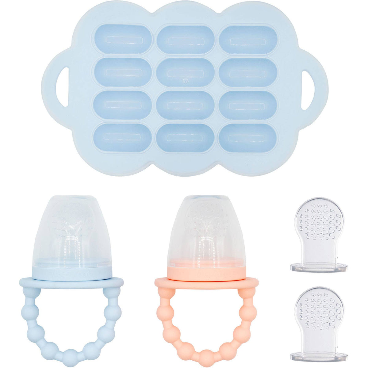 WeeSprout - Silicone Baby Food Feeder Set with Freezer Tray – 2 Pack — alternate product image, view 16