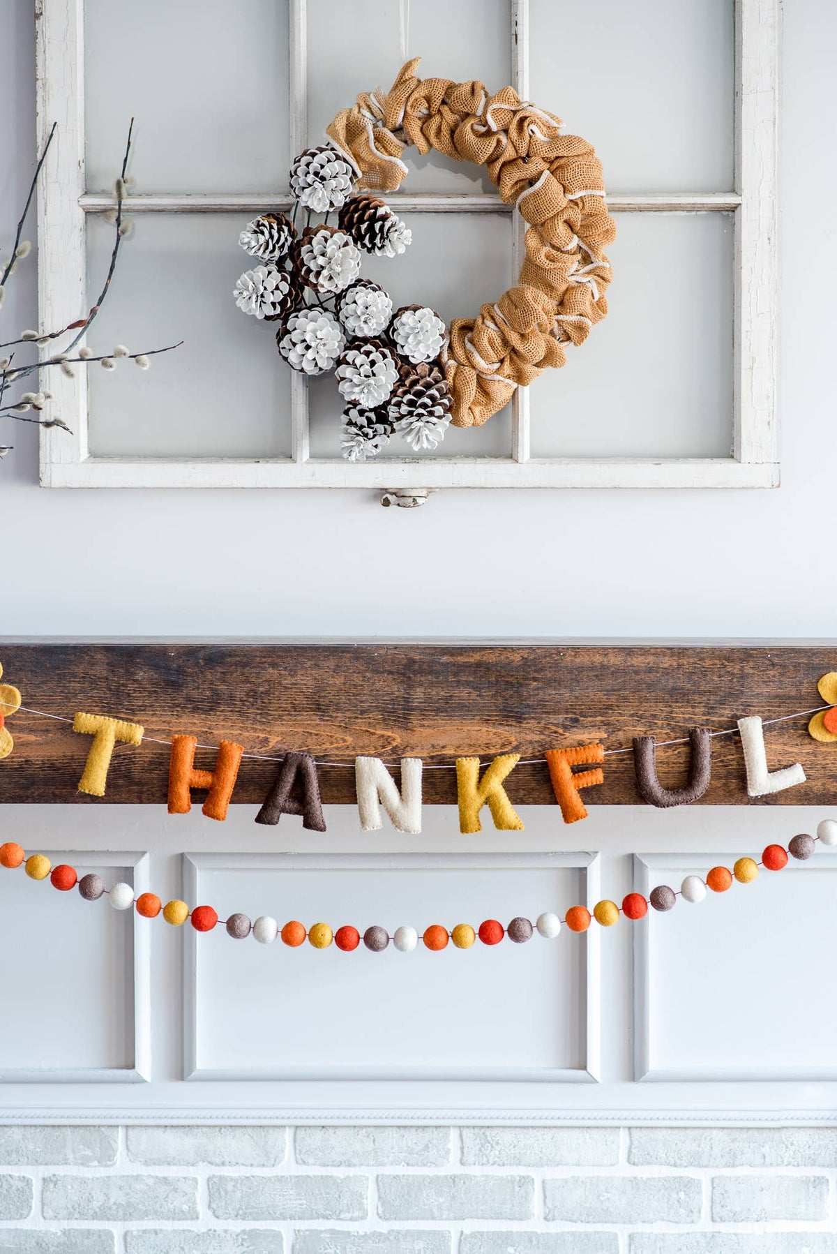 Nivas -  Thankful Garland / Fall Home Decor / Thanksgiving Decor
