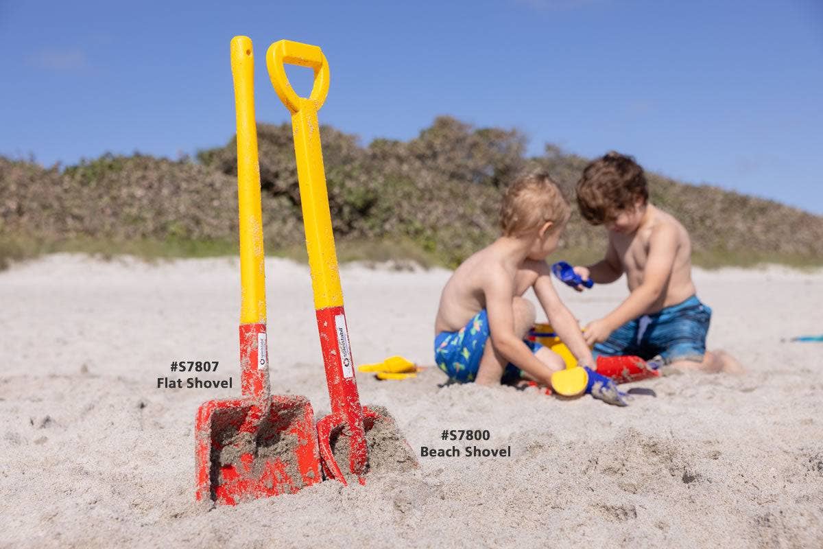 HABA USA - Pala de playa resistente con mango largo para niños