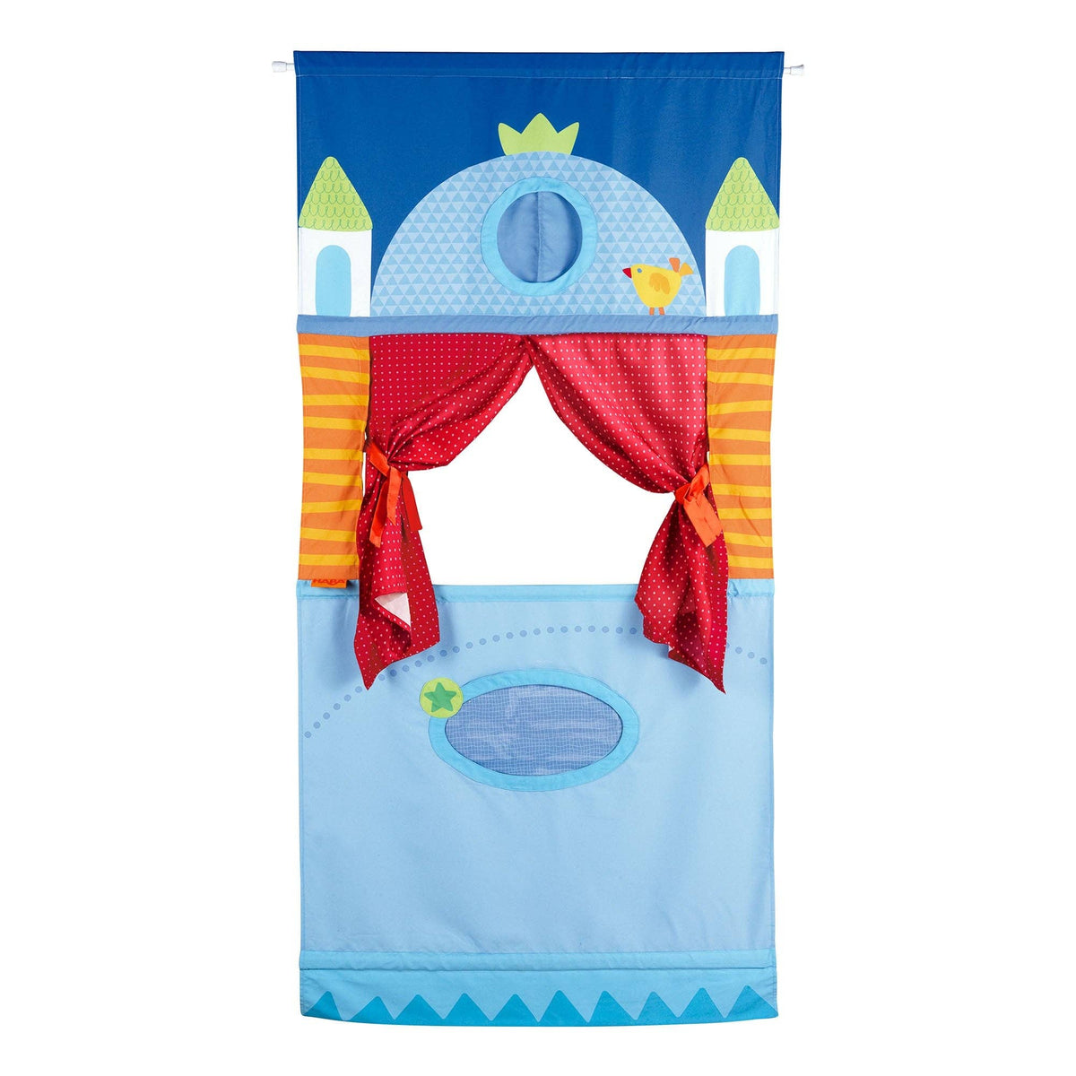 HABA USA - Teatro de marionetas colgante para puerta