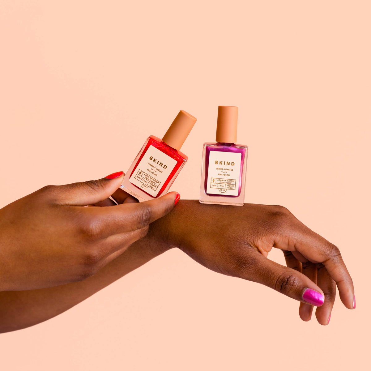 BKIND - Vegan & 21-free Nail Polish - Cosmo — alternate product image, view 3