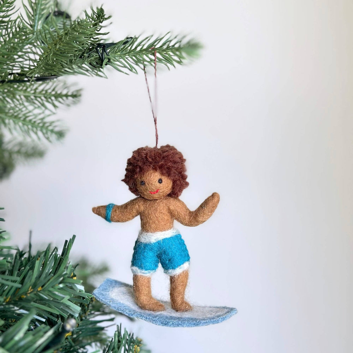 Ganapati - Felt Ornament - Surfer Boy — alternate product image, view 2