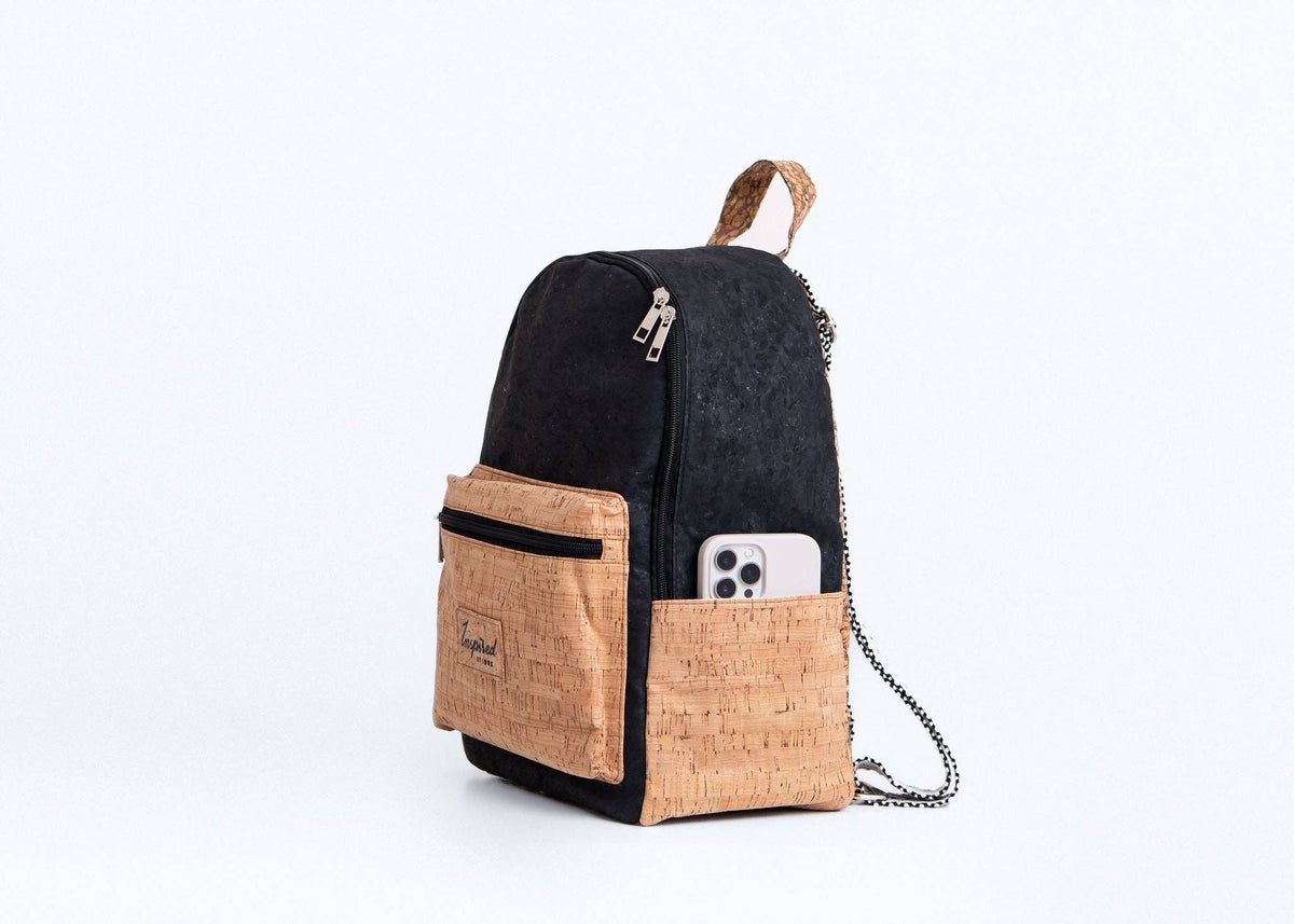 KORK & Inspired by KORK - Butler Cork Backpack - Black