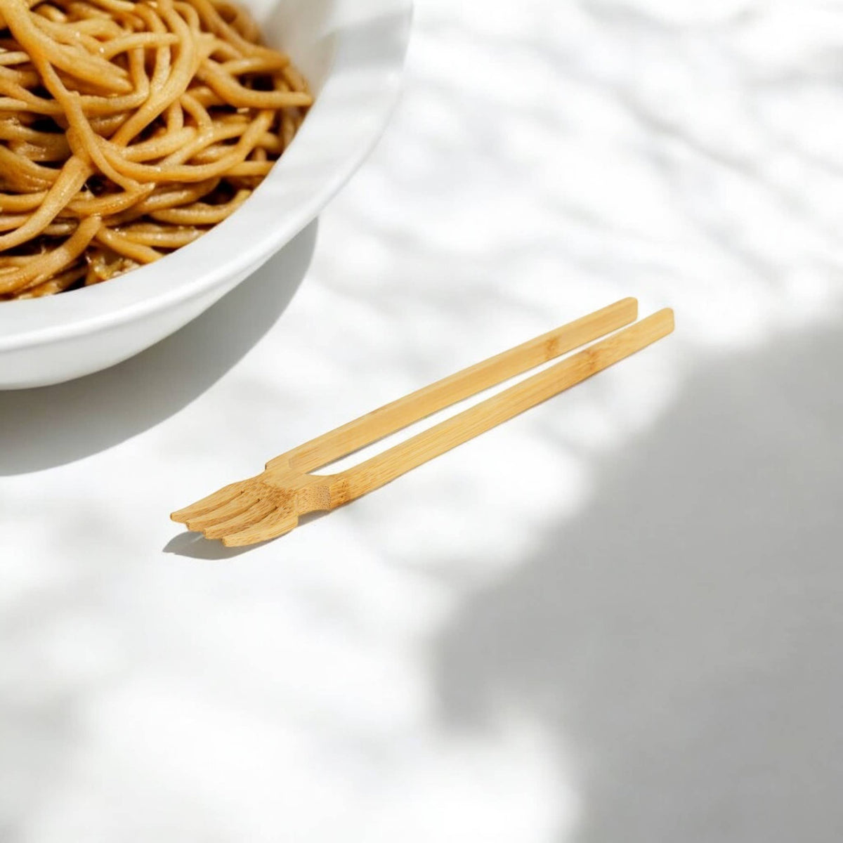 Bamboo Switch - Bamboo Chopstick Trainer with Spoon and Fork