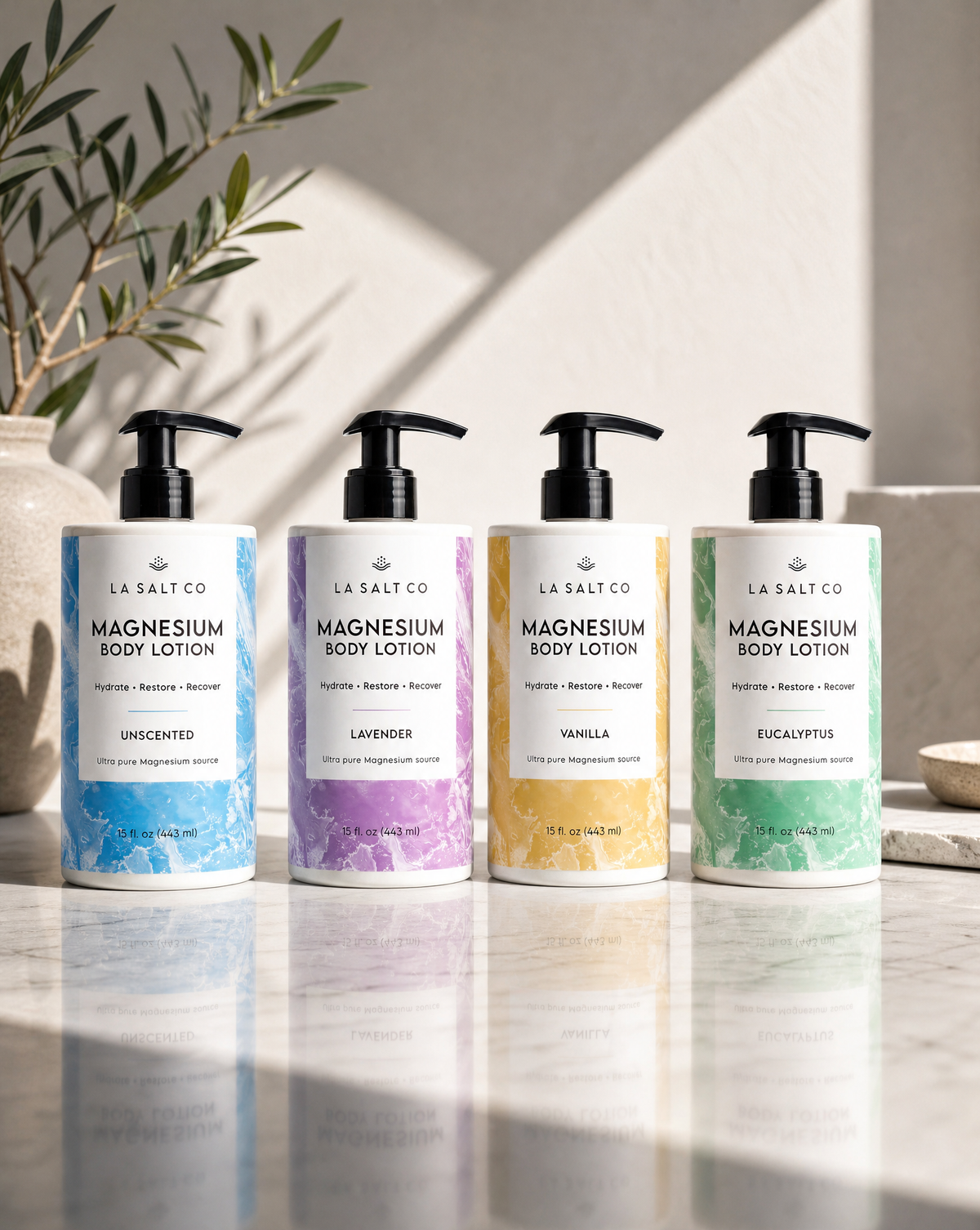 Los Angeles Salt Company - Magnesium Body Lotion (Unscented)