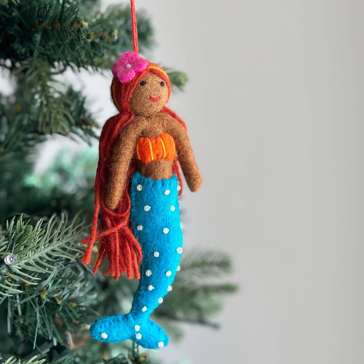 Ganapati - Felt Ornament - Tropical Mermaid — alternate product image, view 4