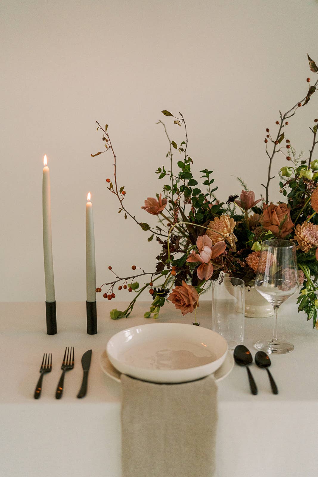 Mo&Co Home -  Eucalyptus | Dipped Beeswax Taper Candles | All Natural