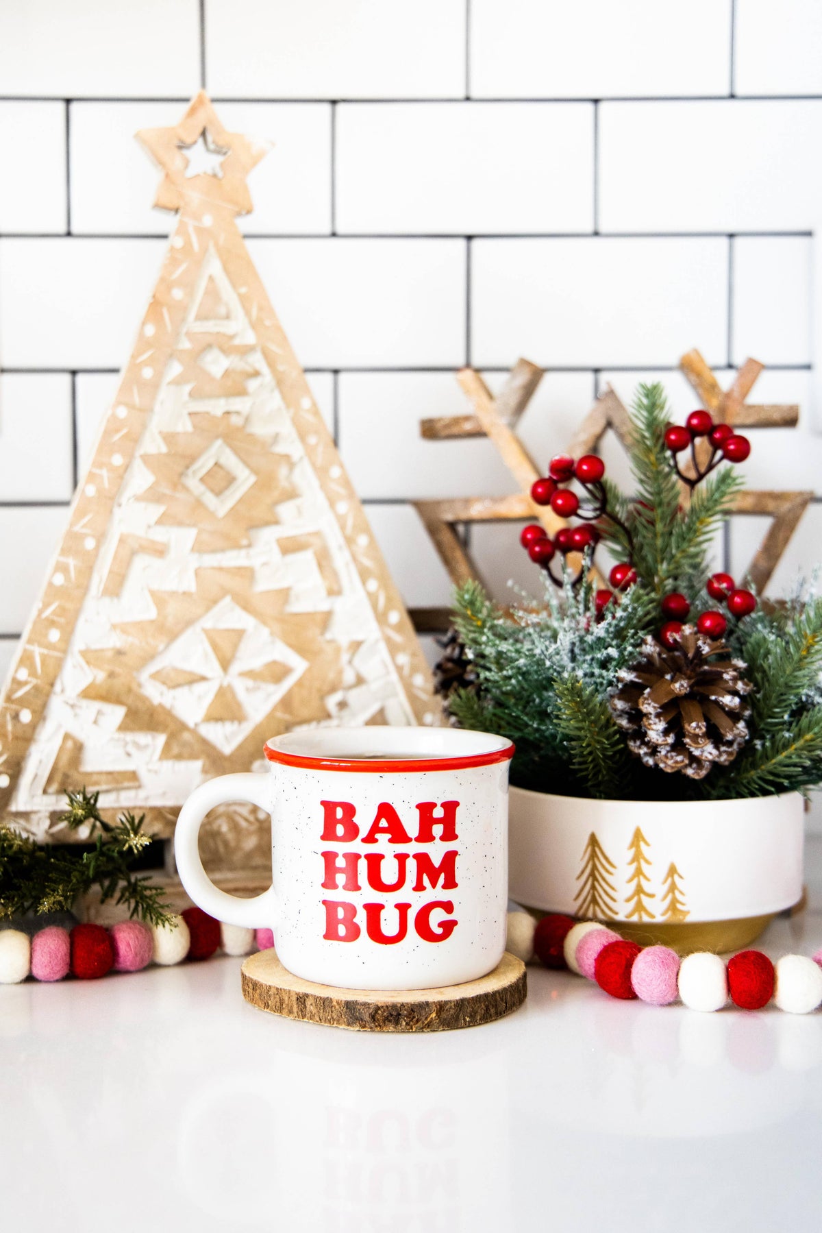 Christmas Camper Mug - Bah Hum Bug