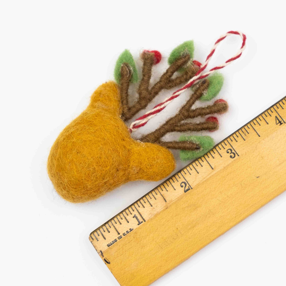 The Winding Road - Ornament - Christmas Decor - Spotted Reindeer Head — alternate product image, view 3
