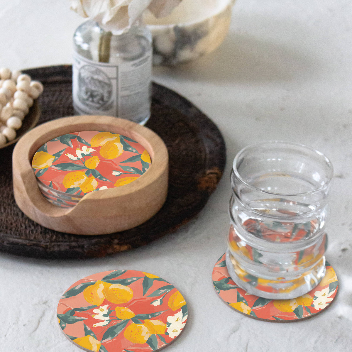 Lemon Drops Coaster