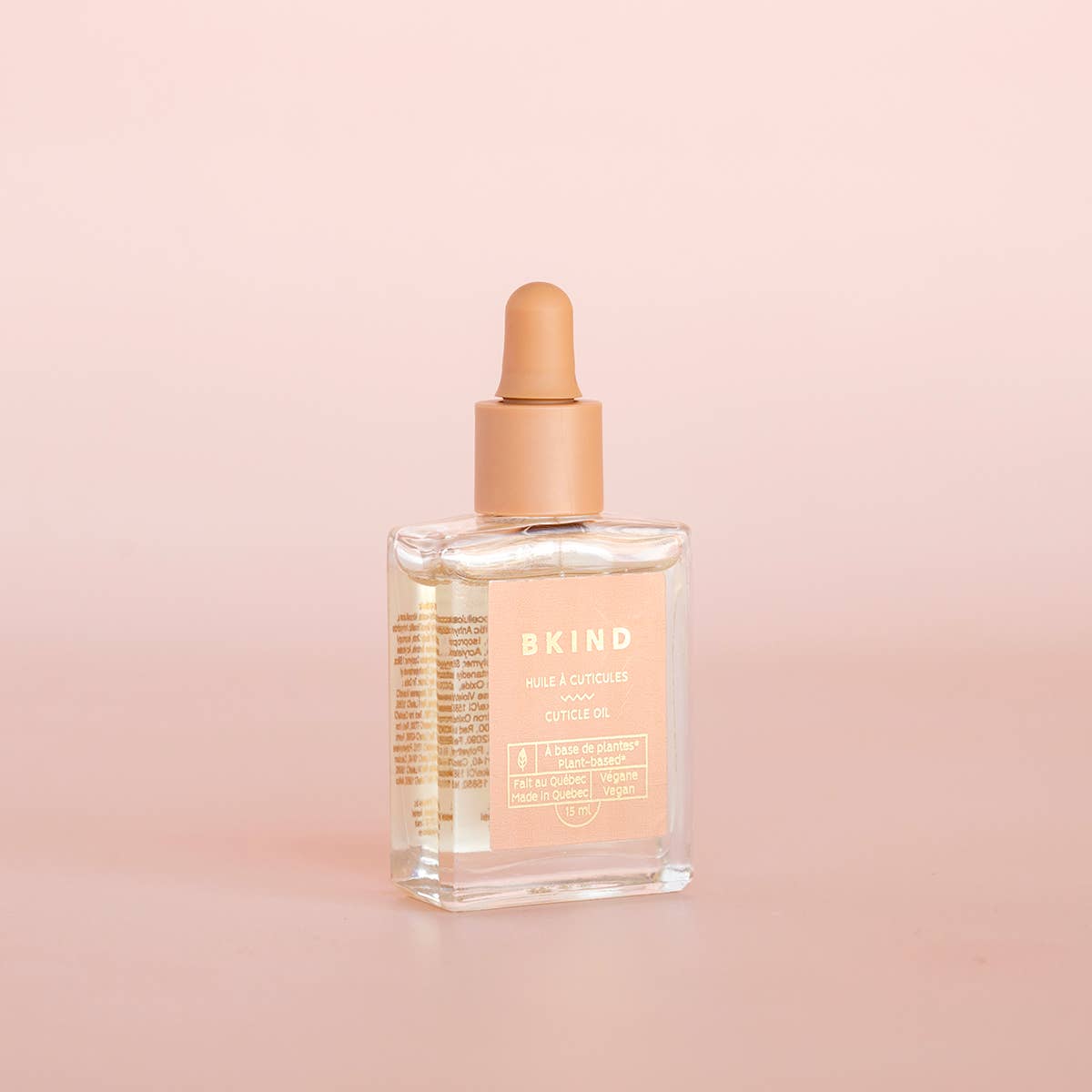 Cuticle oil with vitamin E and squalane