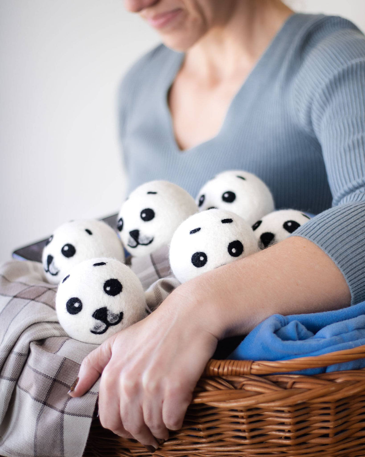Baby Seals Eco Wool Dryer Balls - Set of 3