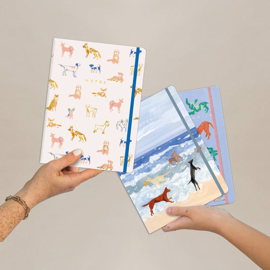 Dogs Sewn Trio Notebook Set | STN94863
