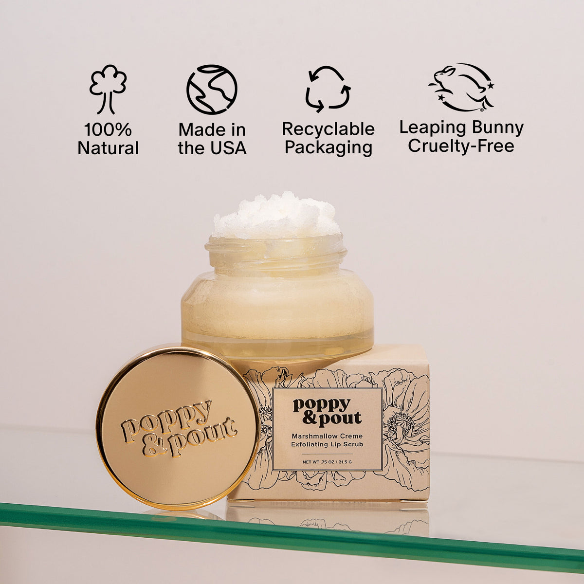 Lip Scrub - Marshmallow Creme