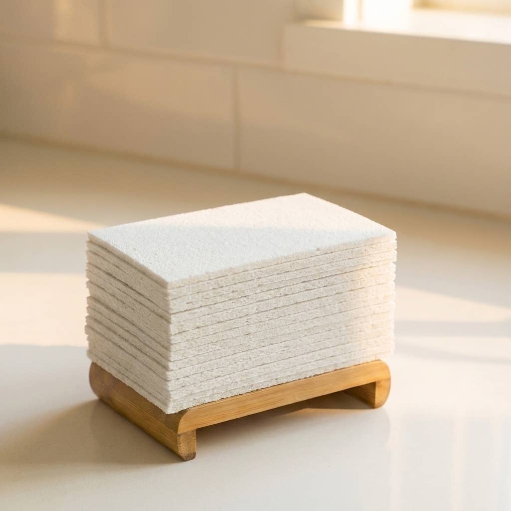 Compostable Cellulose Kitchen Sponge