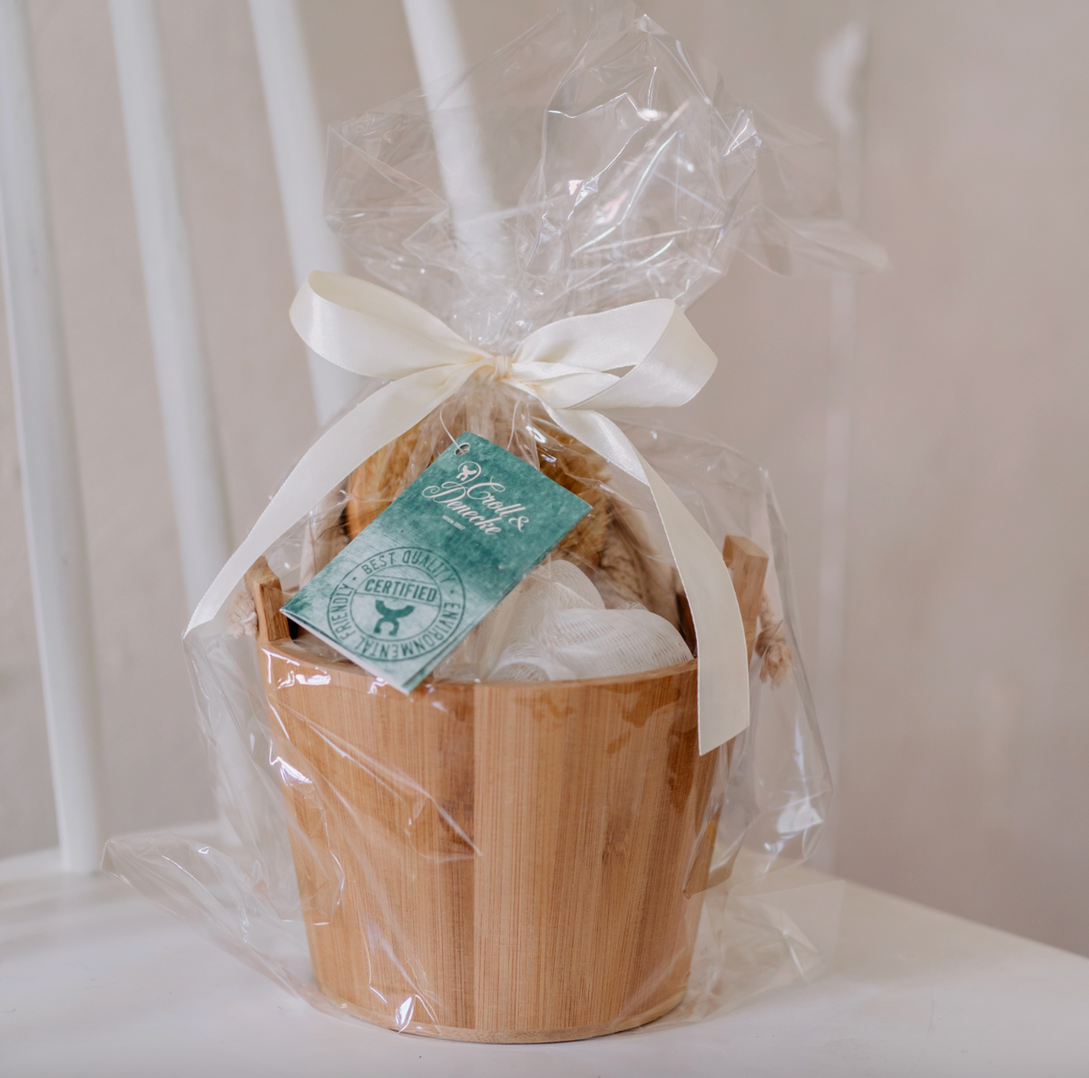 Bamboo Bucket - Spa Gift Set