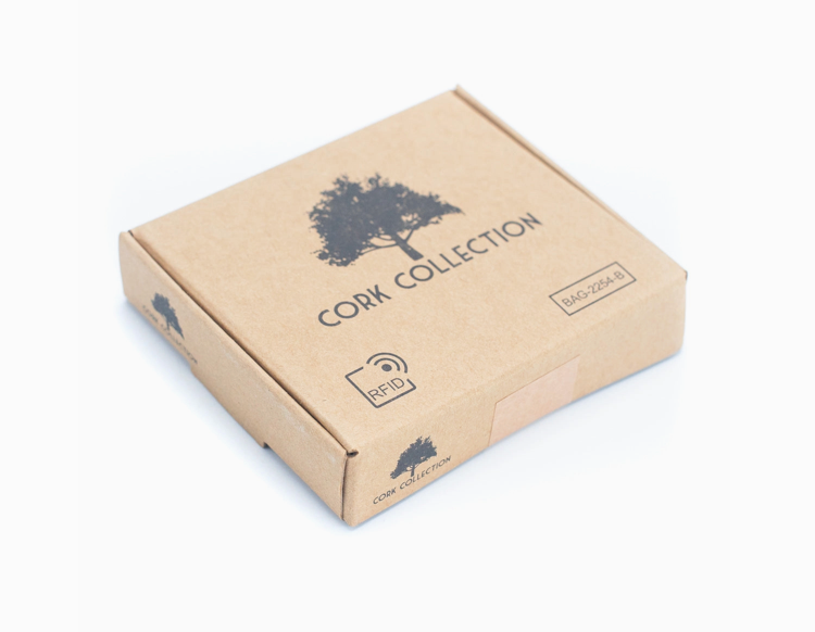 Dark Brown Cork Men's Wallet