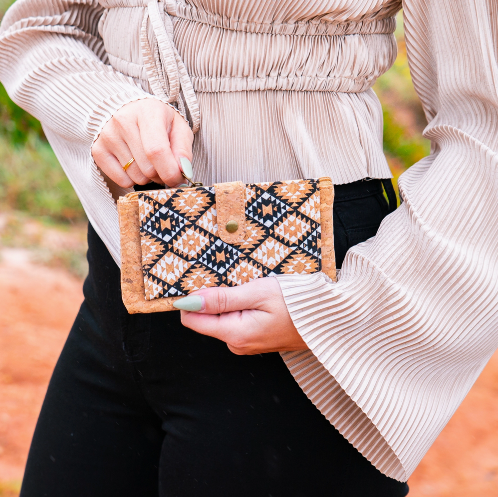 Large Vegan Cork Wallet