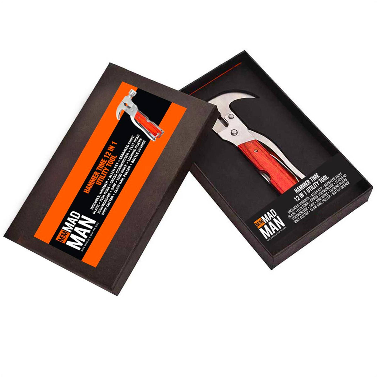 Hammer Time 12 In 1 | Stainless Steel Multi-Tool Hammer