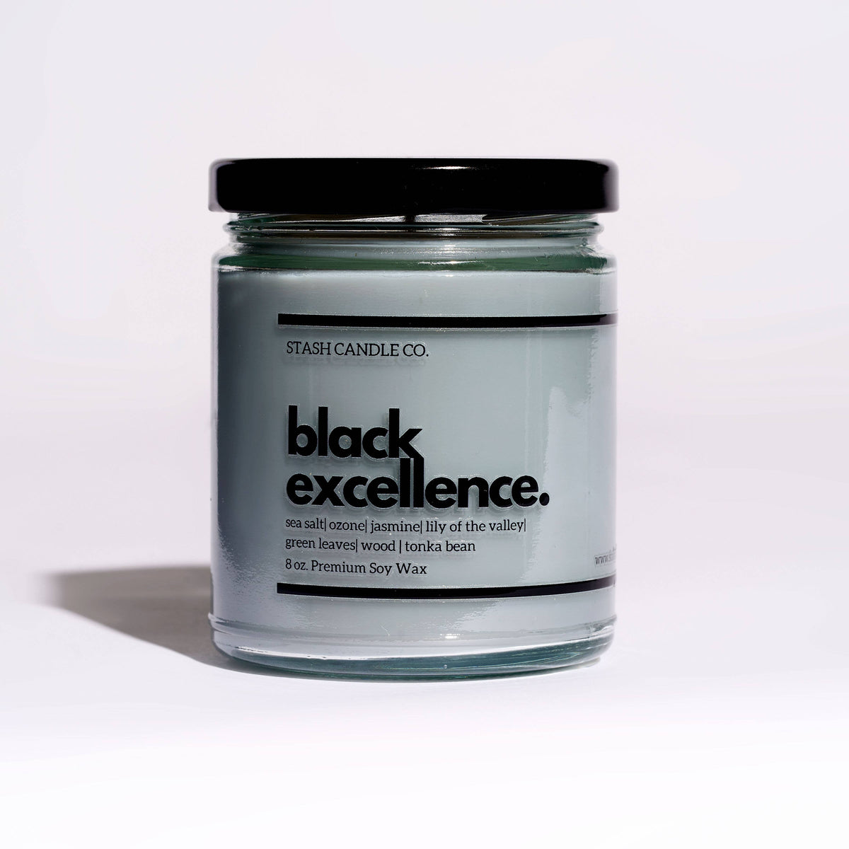 Black Excellence Candle, 8oz.