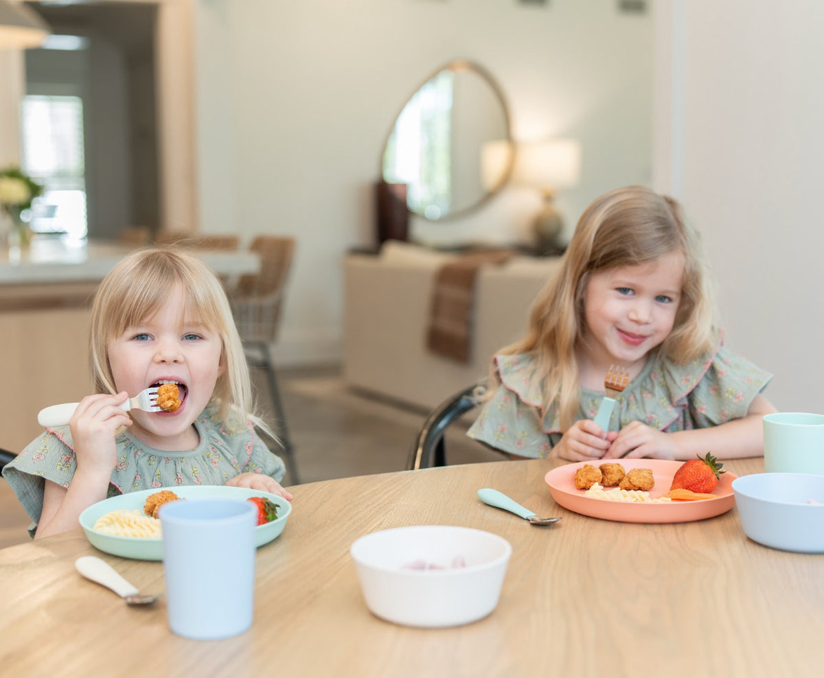 Stainless Steel Toddler Fork & Spoon Set – 2 Piece