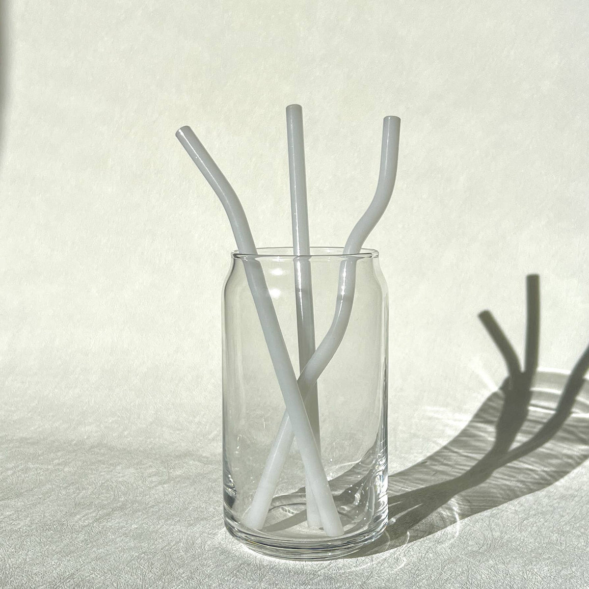 Glass straws for 16 oz Libbey can 8 inches