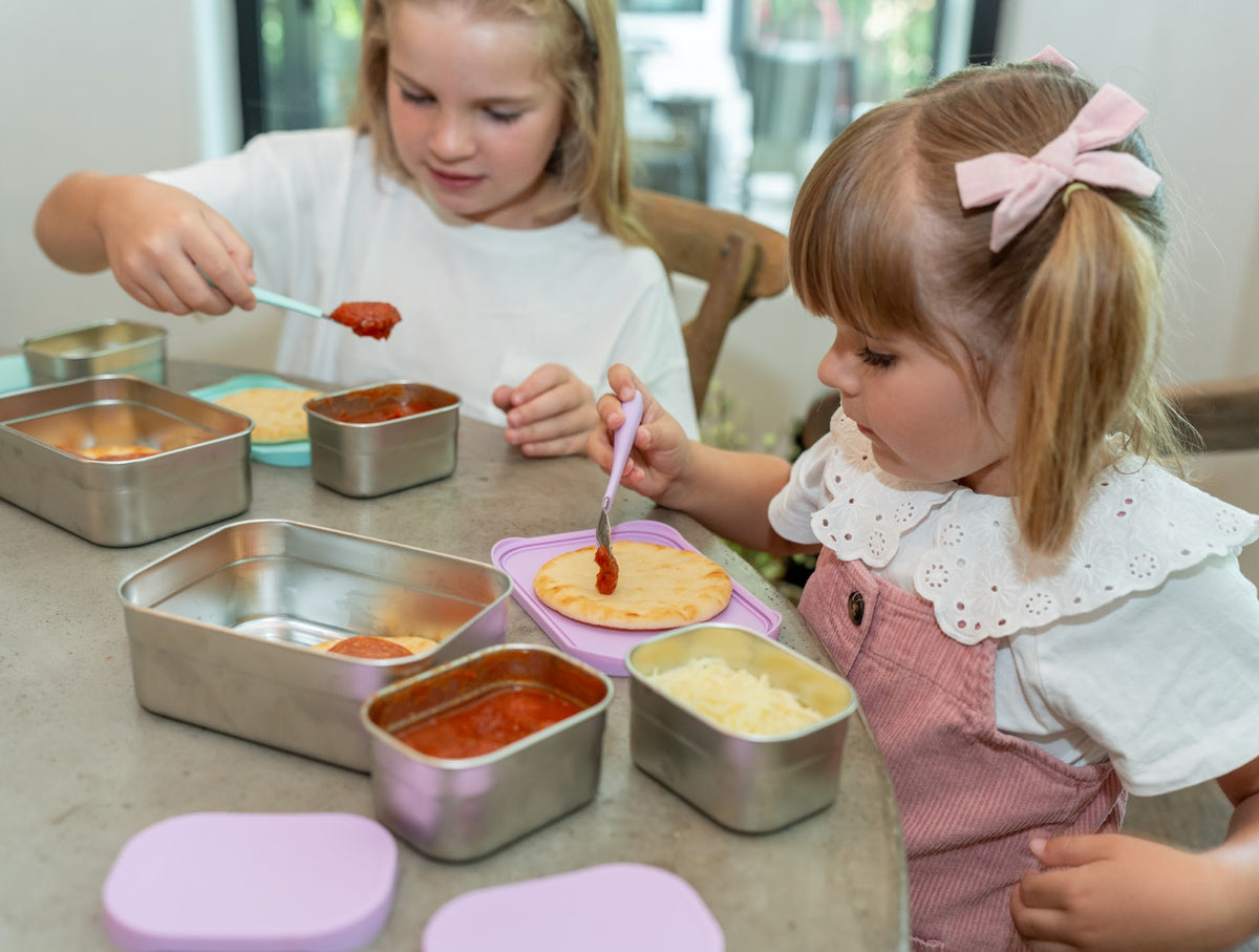 Stainless Steel Toddler Fork & Spoon Set – 2 Piece