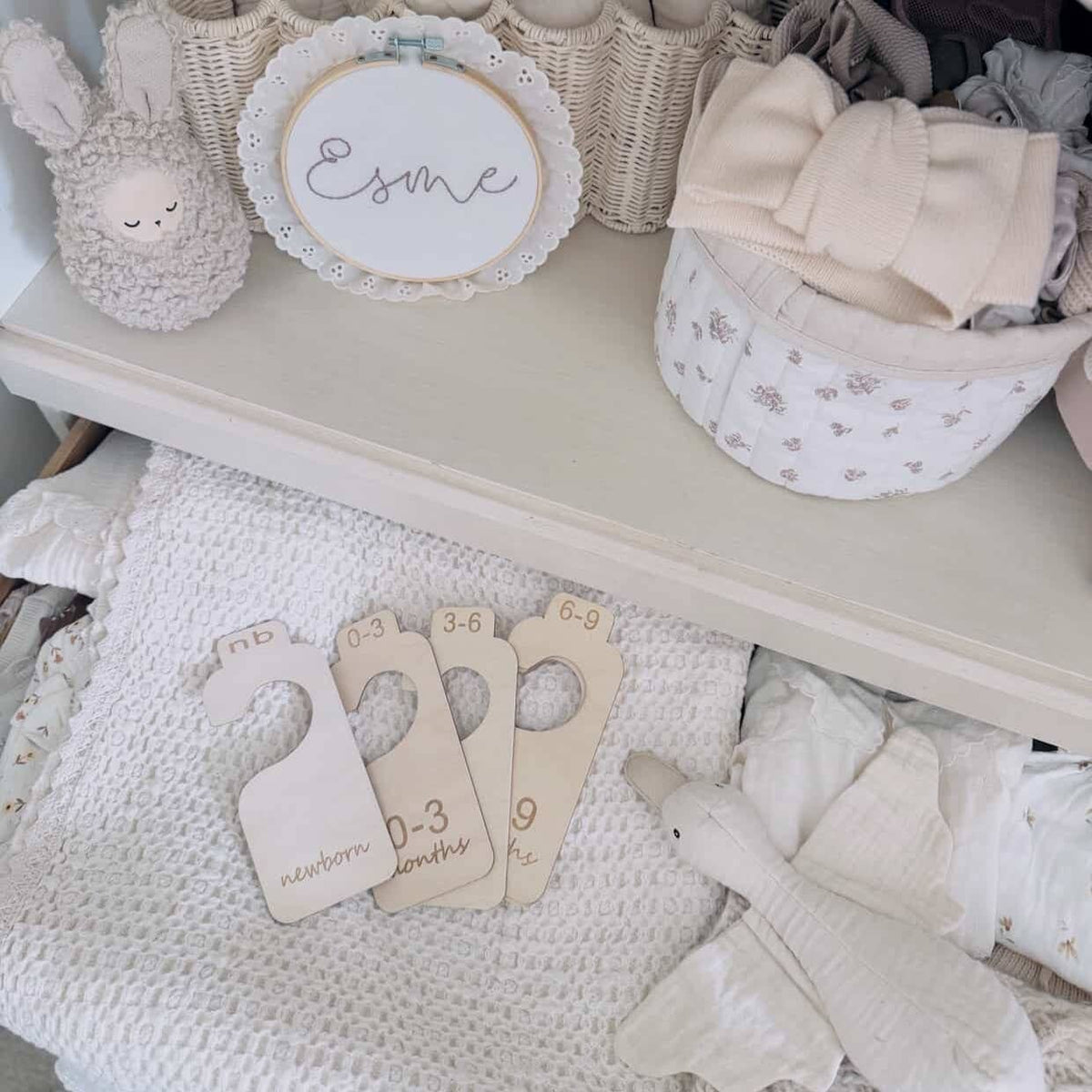 Baby Closet Size Dividers & Organizer – Newborn - 24 Months