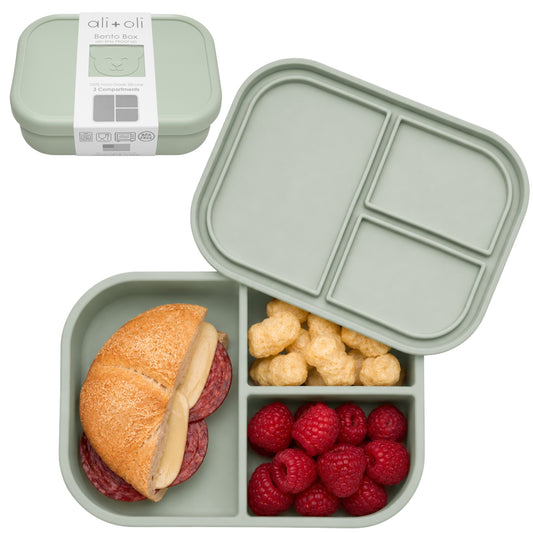 Leakproof Silicone Bento Box (Pine) Back to School