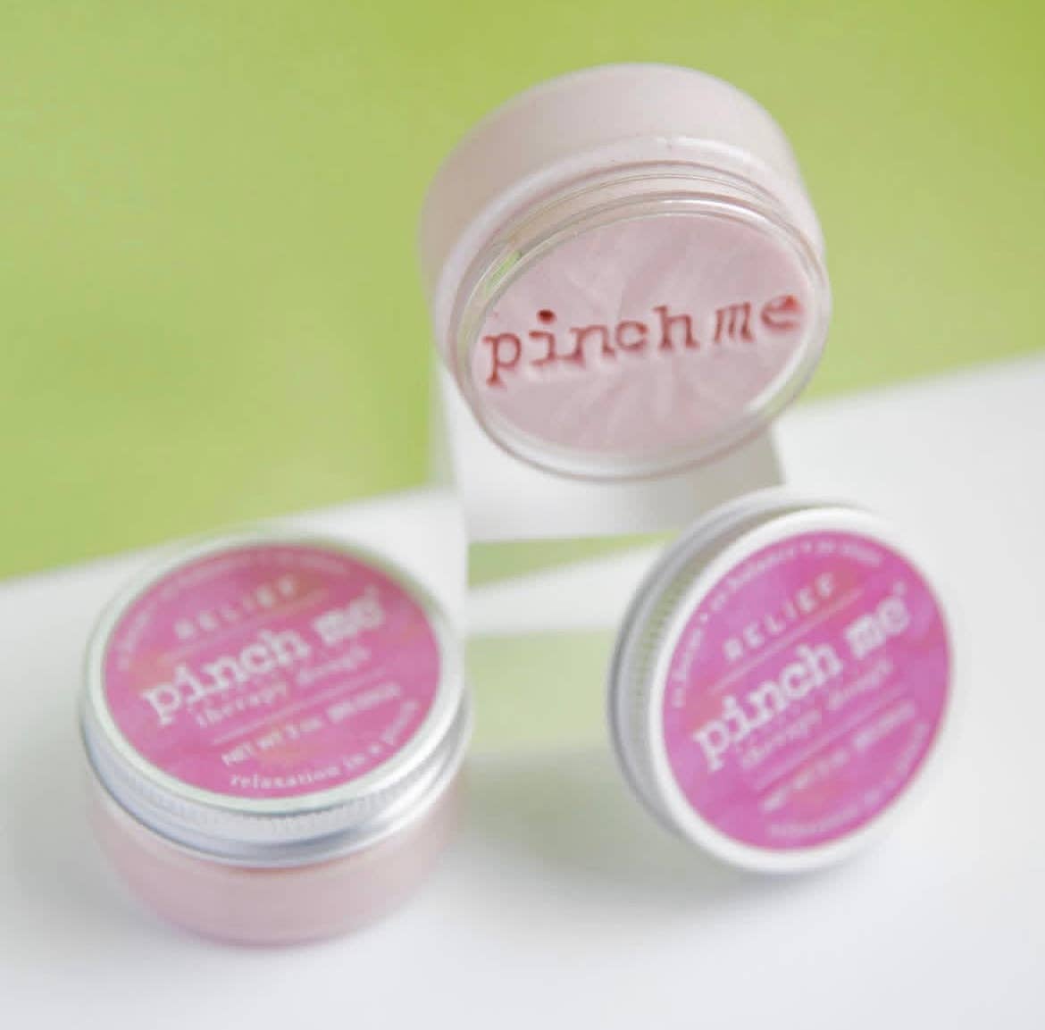 Pinch Me Therapy Dough – Relief, multiple variants shown together