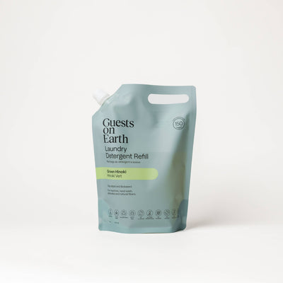 Detergente para ropa a granel, recarga, aroma Hinoki verde
