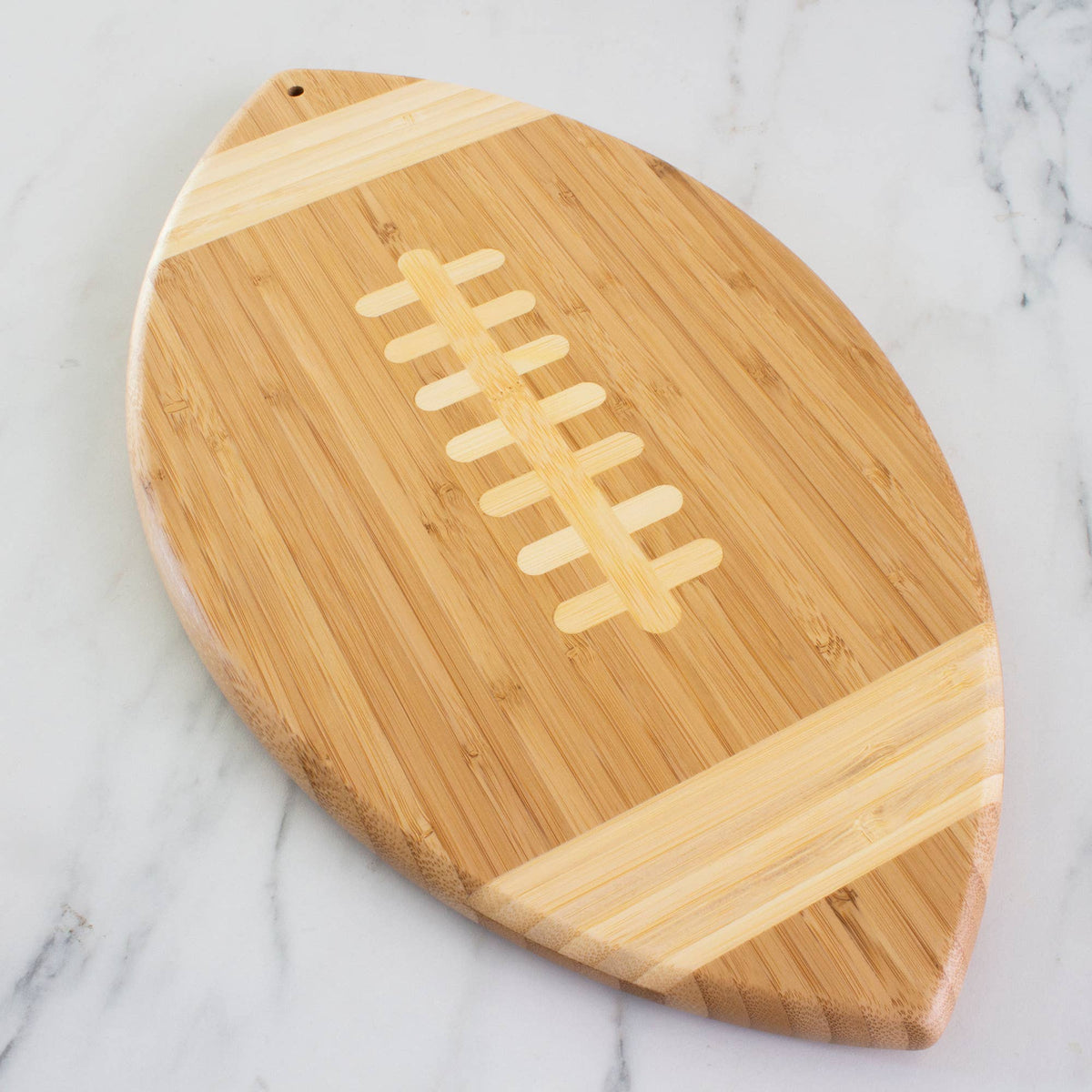 Football Shaped Cutting Board & Charcuterie Serving Tray