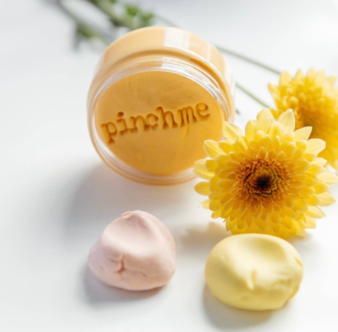 Pinch Me Therapy Dough – Sun, pictured in a practical everyday setting