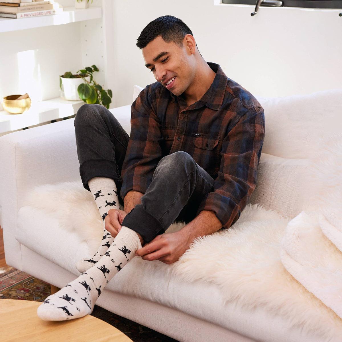 Socks that Save Cats | Beige Cats - Gifts for Cat People