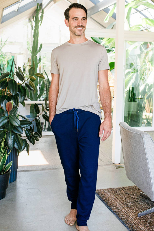 MEN'S 'LONG' ZACH BAMBOO & ORGANIC COTTON SWEATSHIRT JOGGER