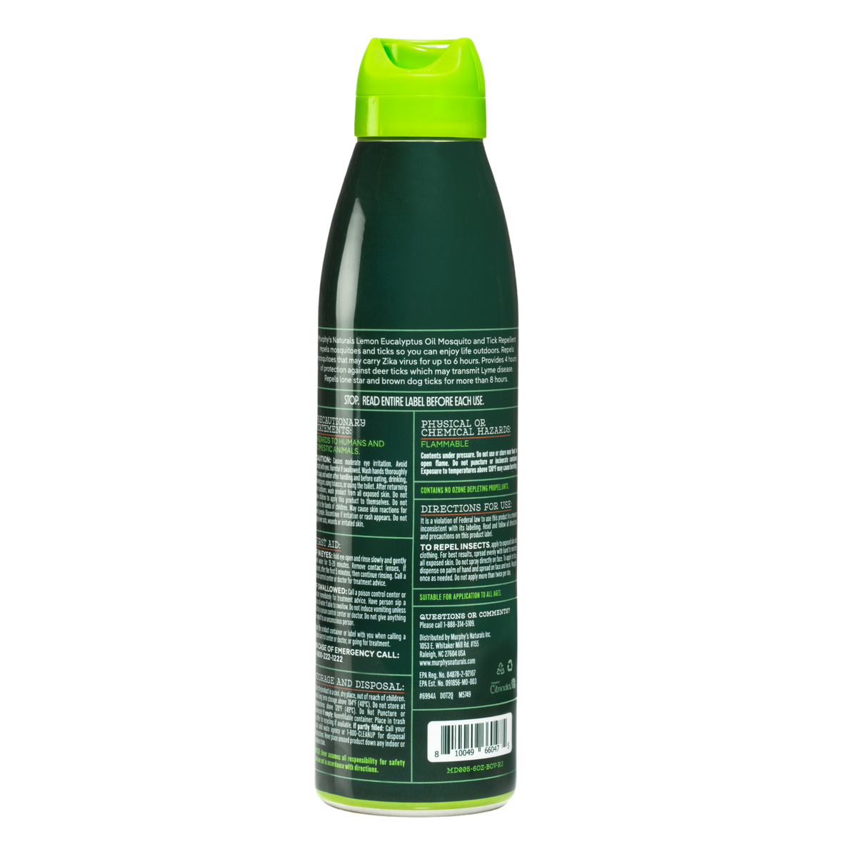 Mosquito & Tick Repellent Mist (6oz)