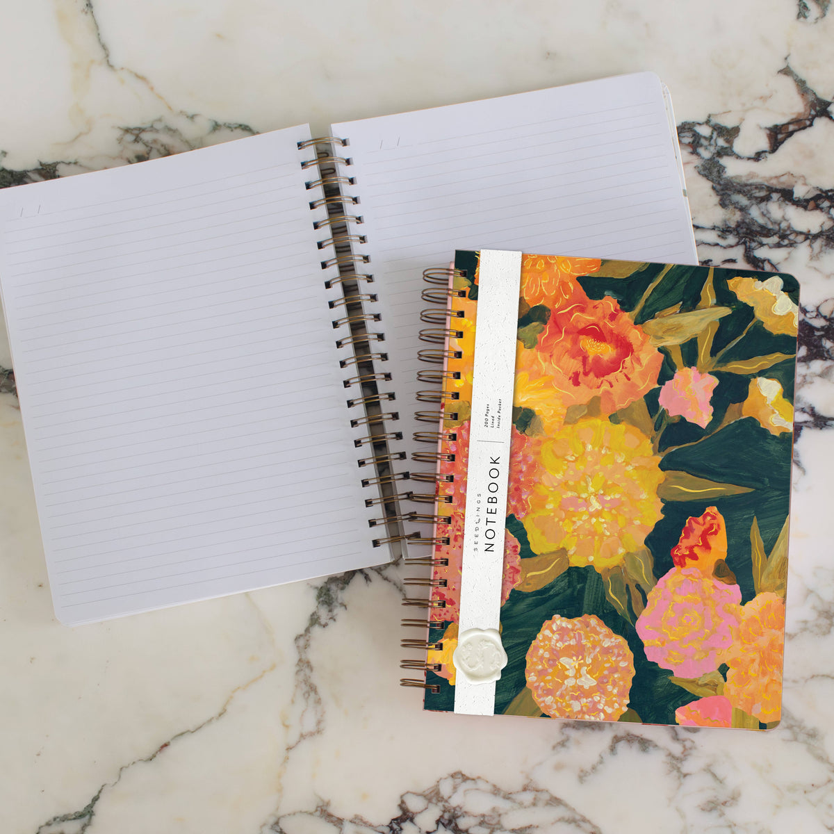 Marigolds Big Ass 8.5" x 11" Notebook