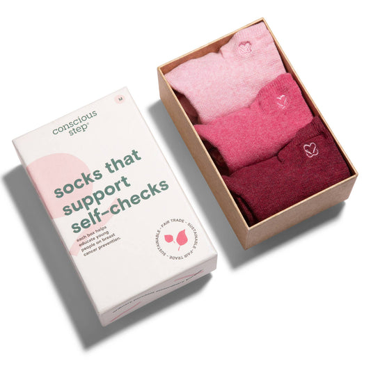 Ankle Socks that Support Self-Checks | Boxed Set