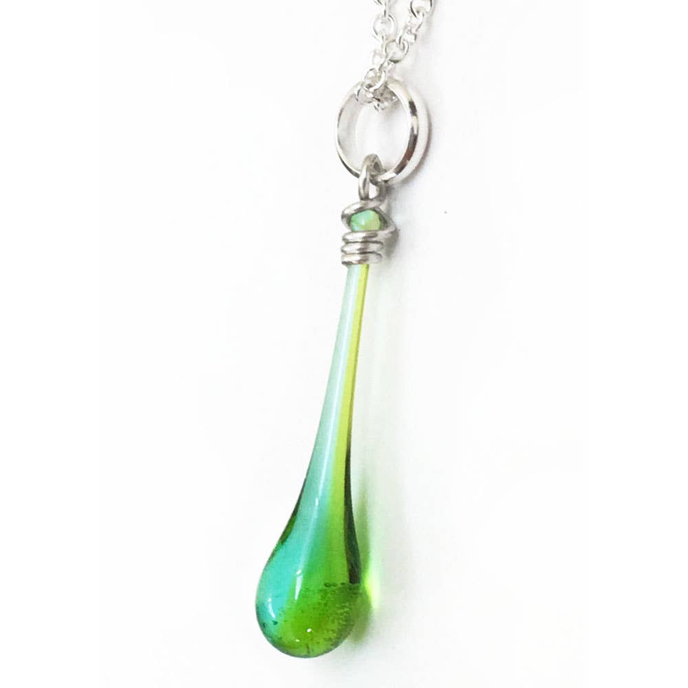 Maressa Glass Teardrop Pendant Necklace