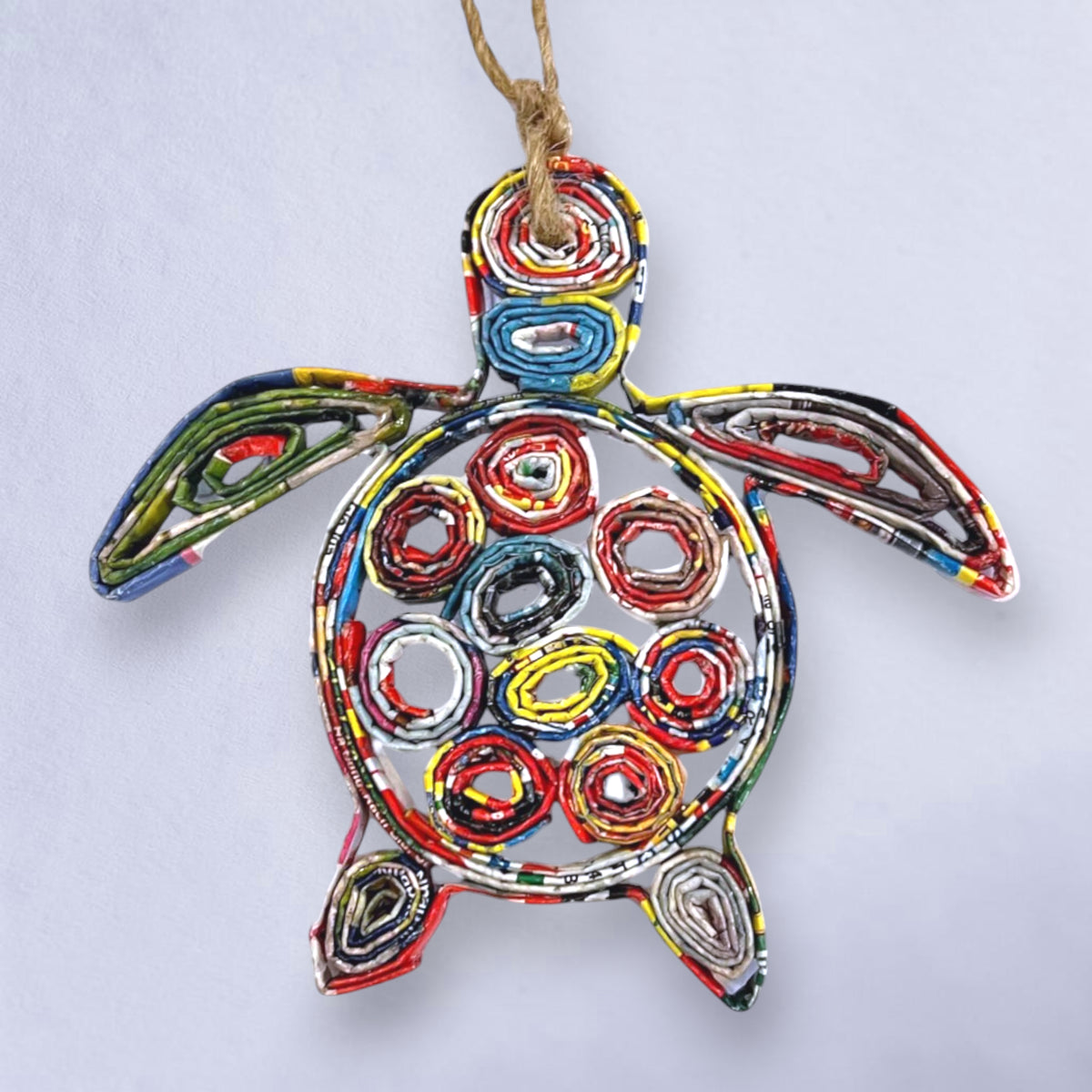 Turtle Ornament - Recycled Paper